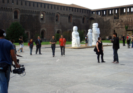 "Vai pra Onde? - Europe" TV Program - Milan, Italy. 2008.