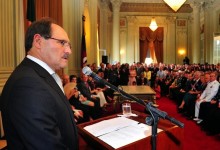 Solenidade de Transmissão dos Cargos de Governador do RS, Sr. José Ivo Sartori e Vice-Governador do RS, Sr. José Paulo Cairoli - Porto Alegre, RS, Brasil. 2015.